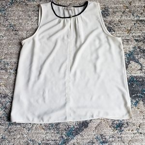 LOFT White Dress Tank